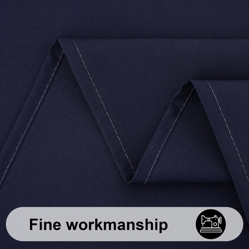 smiry Table Cloth Wipe Clean Rectangular 140x100 cm, Wipeable Water