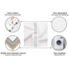 ZOLLNER Set of 10 Guest Towels Waffle Pique, 100% Cotton,