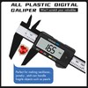 Simhevn Electronic Digital Calipers, inch and Millimeter Conversion,LCD Screen displays
