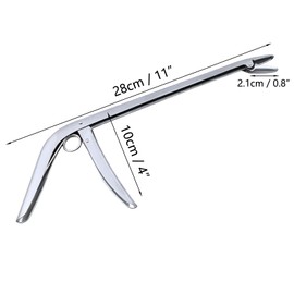 2 Pcs Stainless Steel Fish Hook Remover Fishing Extractor Freshwater and Saltwater Set