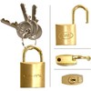 Wake Sangyo TWE Cylinder Lock, Brass, 1.0 inches (25 mm),