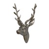Melody Maison Silver Wall Mounted Stags Head