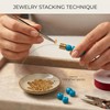100PCS Round Wheel Spacer Beads, Gold Flat Disc Metal Beads,