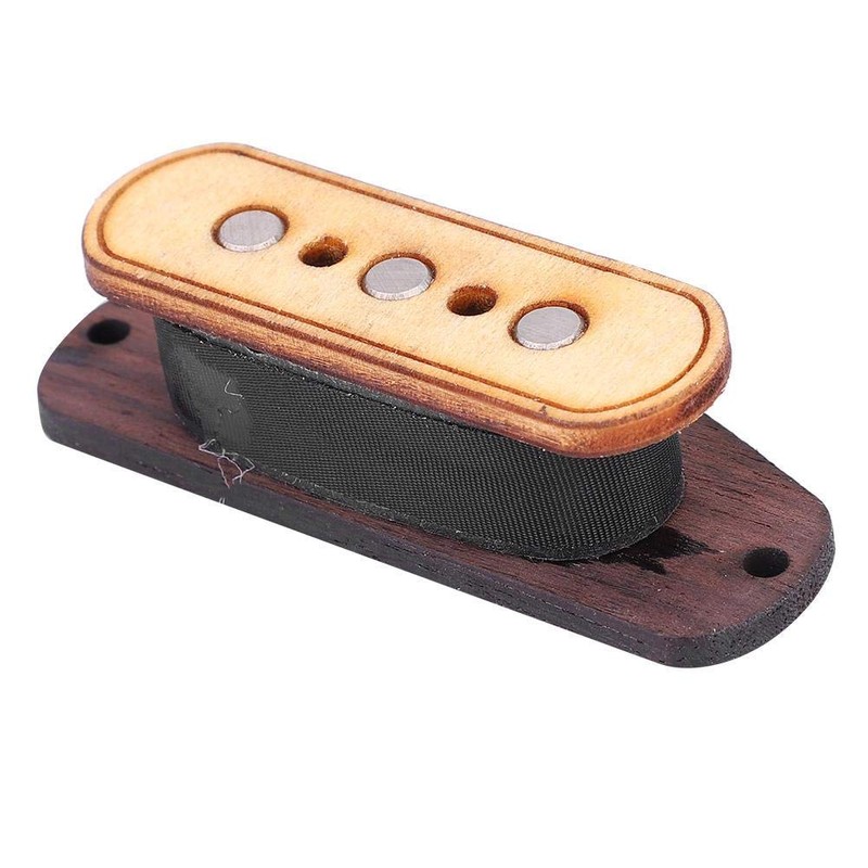 Universal Guitar Pickup Prewired 3 String Pickup Input Jack Acoustic