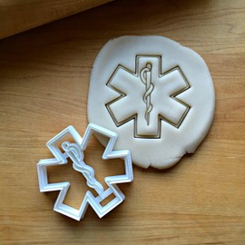 Sweet Prints Inc EMT/EMS Cross Cookie Cutter - Dishwasher Safe