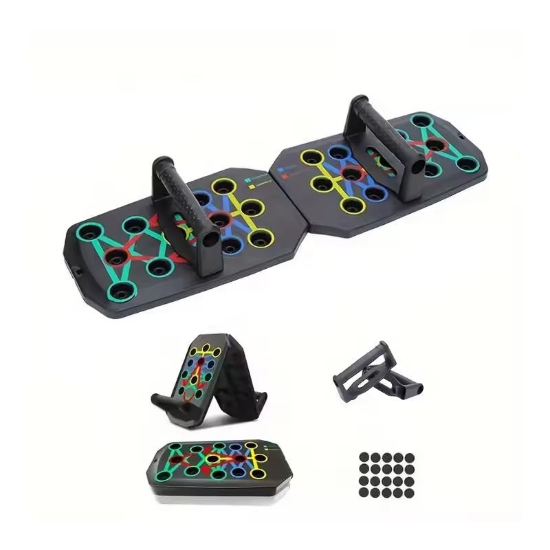 Bushora Push up Board-Push up Board Men- Foldable Portable Exercise
