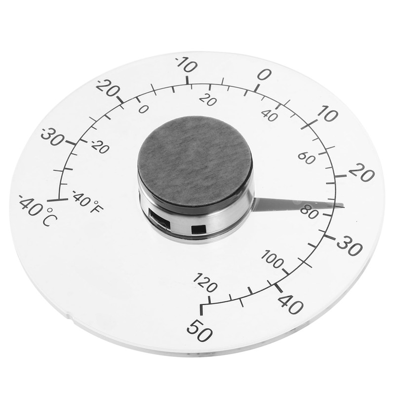 SUPVOX 5pcs Analog Room Thermometer for Use Window Room Thermometer