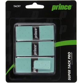 Prince Tennis Grip Tape Super Tack Pro Wet Type 3 Pack OG113 Turquoise (172)