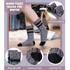 LANLEO Fuzzy Socks for Women Soft Cozy Fluffy Slipper Winter