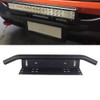 Willpower Universal Led Light Bar Mounting Bracket Front License Plate