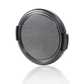 CamDesign Sides Pinch Snap-On Front Lens Cap/Cover Compatible with Canon, Nikon, Sony, Fujifilm Pentax All DSLR Lenses (49 MM)