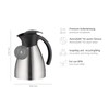 Alfi Bono Insulated Thermos Can 1.0 L Matted Stainless Steel