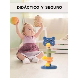 Maíz Juguete Didactico Laberinto Tobogan Pelotas Bebe Infantil