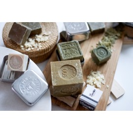 La Corvette, Extra Pure Marseille Soap Cube in Cardboard Box 200g