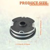 JAMHER Replacement Spool and Spool Cover, Compatible with Parkside LIDL