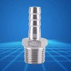 Male Threaded SS304 Stainless Steel Barb Hose Pipe Fitting Tail