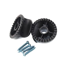 ZSHIYUIO Swing Canopy Accessories,1.85 inch Diameter,for Garden Patio Swing Canopy Plastic Accessories(2pcs)