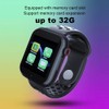Z6S Sports Heart Rate Monitor Smartwatch Bluetooth Plug In Card