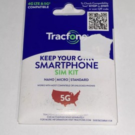 TracFone B Tracfone KYOP Keep Your Own Phone Sim Card 3/1 Kit CDMA Cell Phone
