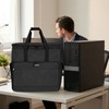 Double-Layer Desktop PC Tower Carrying Case, Travel Storage Bag for