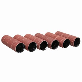 Dark Stone Sanding Sleeves for Oscillating Spindle Sander, Aluminum Oxide, 6-Pack (1/2, Inches, 150)