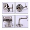 Set of 4 Handrail Brackets Stainless Steel Handrail Brackets Handrail