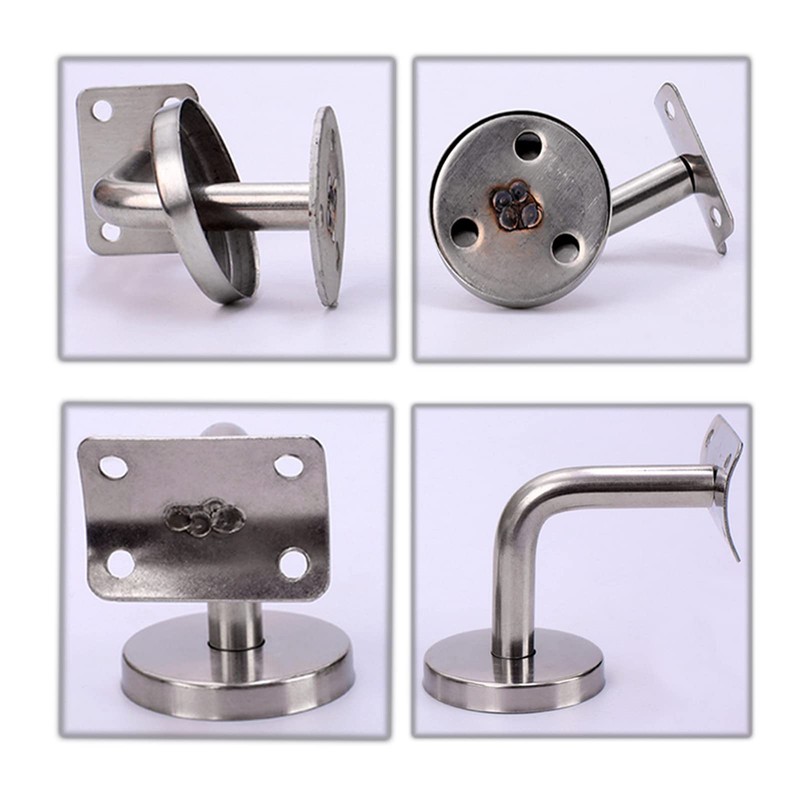Set of 4 Handrail Brackets Stainless Steel Handrail Brackets Handrail