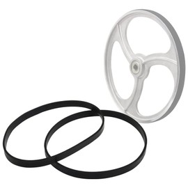 VZU Pack of 2 8-inch Bandsaws Rubber Band, Non-Slip Woodworking Band Saw Rubber Band Saw for Einhell Scheppach HBS20 Band Saw Scroll Wheel (8 inch, 205 mm, Black)