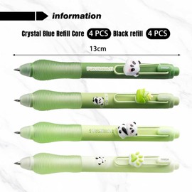 8 Cartoon Neutral Pens, Cute Stationery, Study and Office Supplies, Press Neutral Pens, Student Gifts.