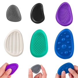 6Pcs Fidget Toys Sensory Stone for Kids Adults,Sensory Worry Stone for Autism Kids,Quiet Fidget Toys for Social Anxiety Relief,Textured Soft Stress Toys for Students,Social Emotional Feelings Toys