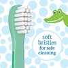 Dr. Brown's Baby and Toddler Toothbrush, Crocodile 1-Pack, 1-4 Years