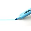 Eziglide Vibrant Blue Highlighter, Pack of 10, Bold Blue Highlighters,