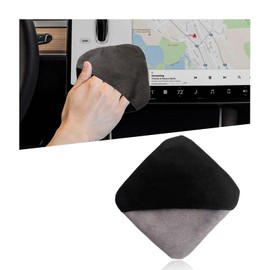 LunarCharm Car Screen Cleaning Cloth, Square Microfiber Car Screen Cleaning Pad, Foldable Touch Screen Cleaning Cloth, Easy to Carry