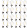 CLSETAIC Shatterproof,Waterproof S14 String Light Bulbs,Led Patio Lights Outdoor Waterproof