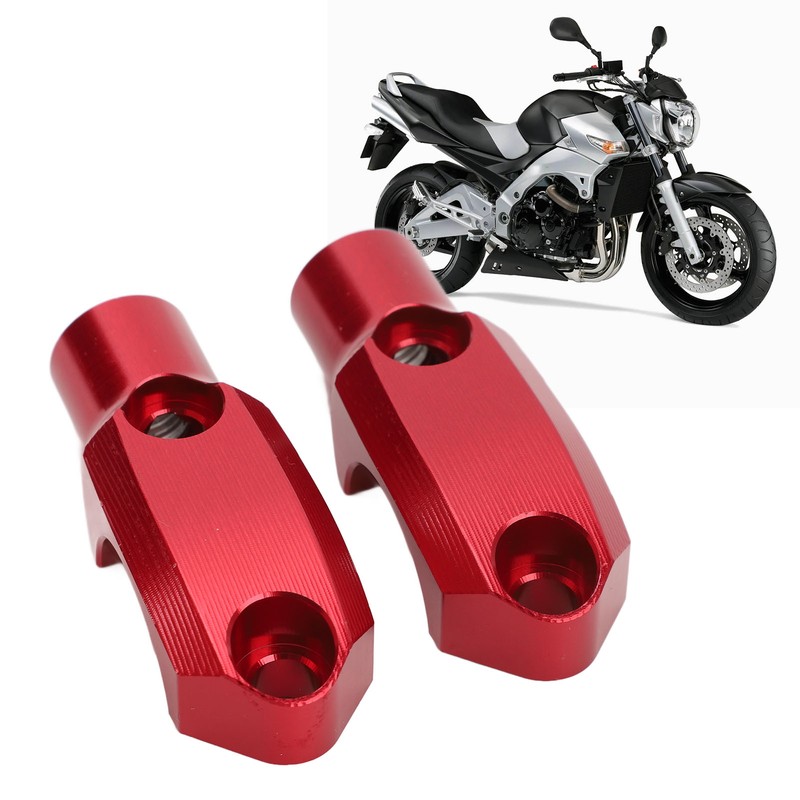 1 Pair Motorcycle Mirror Mount M10 X 1.25 Clockwise Thread