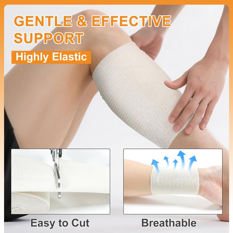 Carbou Elasticated Tubular Support Bandage 3.5" x 11 yd (Size
