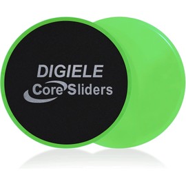 Fitness Sliders, Core Sliders, Set of 2 Gliding Discs for Full Body Exercise, Double-Sided Sliding Disc for Use on Carpeted Floors or Parquet, Trainer Slider for Core Training & Home Workouts