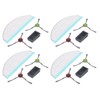 Vacuum Cleaner Side Brush Filter Mop Cloth Set for Yeedi