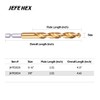 JEFE HEX 5/16" (10 Packs) Hex Shank Titanium HSS Twist