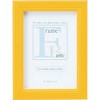 You Power Basic Frame Postcard Size Yellow BS-00515