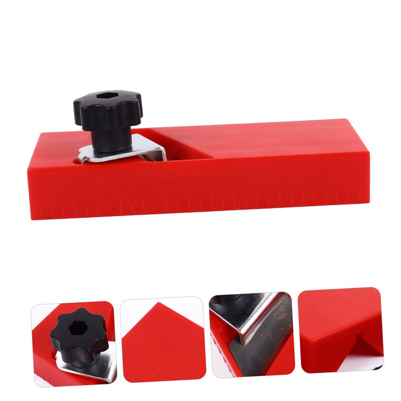 WOONEKY Manual Wood Planing Tool Precision Chamfer Cutter for Trimming