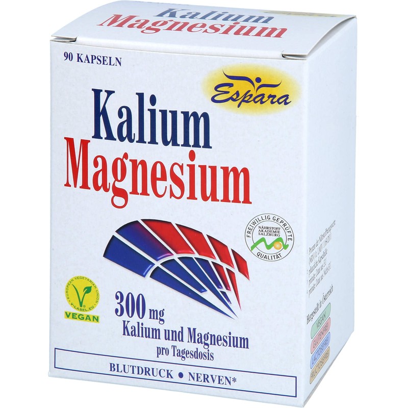 Espara Potassium Magnesium Capsules Pack of 90