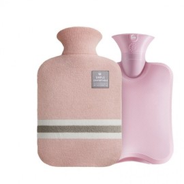 Warm large capacity insulated water bag 2L set water hot pack steam pack 2Water bag 2L-Green 2ea