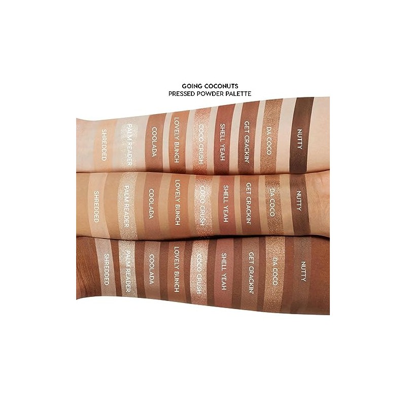 Colourpop Going Coconuts Pressed Powder Eyeshadow Palette