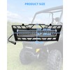 SLORIMOD Front Mesh Grille with LED Light for Can-Am Defender