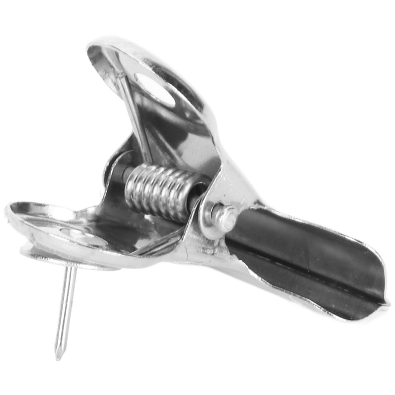 30pcs Metal Push Pin Clips Creativity Stainless Steel Silver Thumb