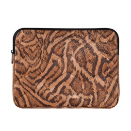 Laptop Sleeve Bag Case for Women Men Tigers Brown 14 inch Protective Laptop Cover with Zipper for Travel College Work