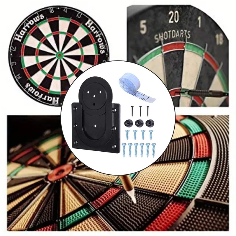 Dart Board Bracket Black, Professional Dart Board Accessories Hanging Dartboards