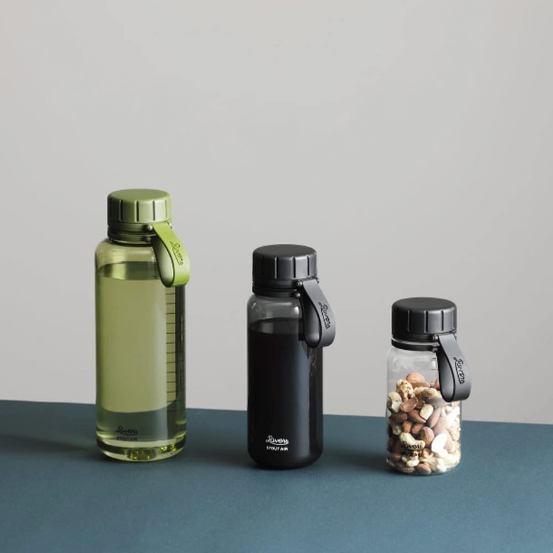 Rivers SA1000ECL Stout Air 1000 Water Bottle, Clear