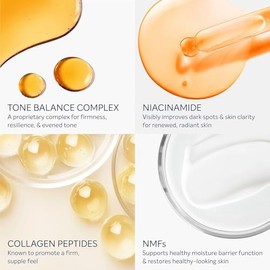 Dove Suero Concentrado para Estrías, Manchas y Elasticidad con Niacinamida, Péptidos de Colágeno - 96 ml                                              